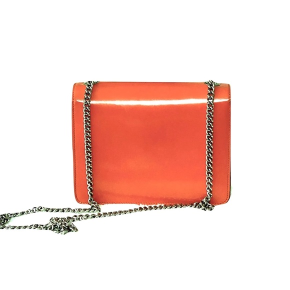 Vintage Orange Gucci Leather Bag - Picture 2 of 7